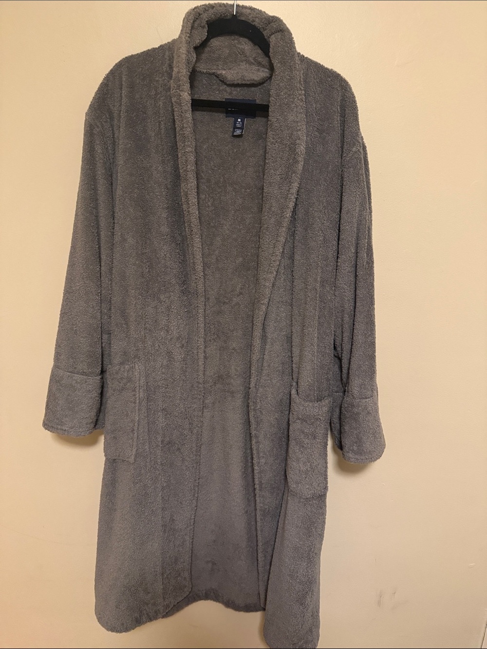 Lands end terry cloth robe - calf length